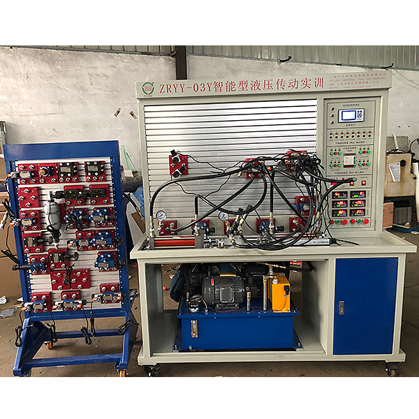 智能液壓傳動實訓裝置,透明液壓推土機實訓裝置