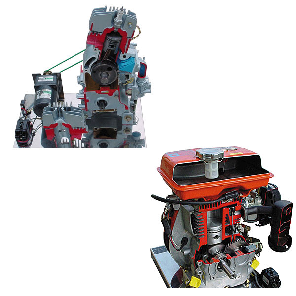 摩托車發動機解剖運行實訓臺,立式電工電子實訓臺