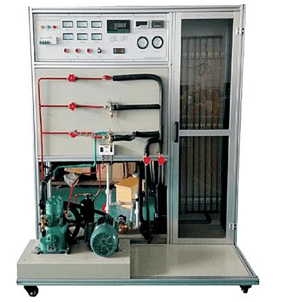 制冷性能測試實訓(xùn)臺,PLC電氣實訓(xùn)裝置