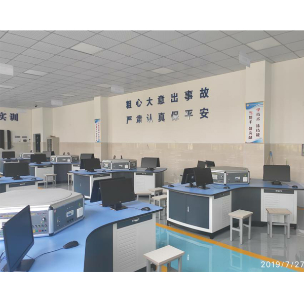 六工位PLC一體化技能工作實訓裝置,現代制冷裝調技術實驗臺