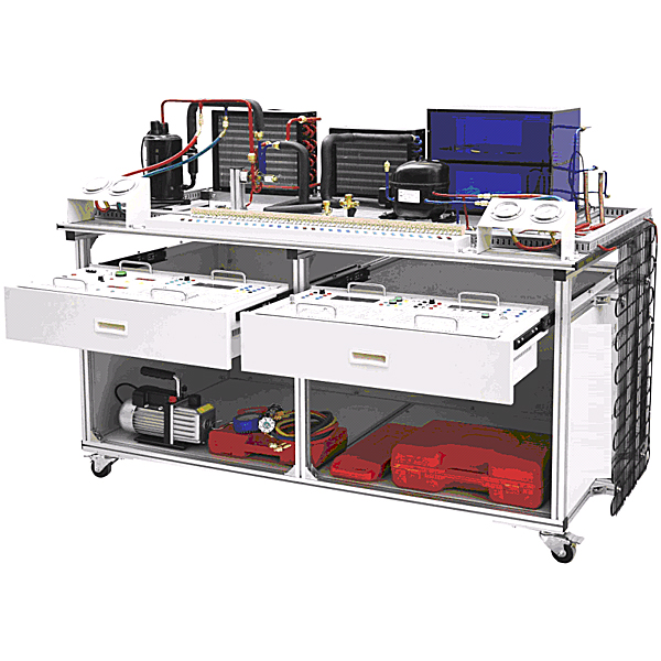 現代制冷與空調系統考核實訓裝置,汽車電動天窗系統實驗臺