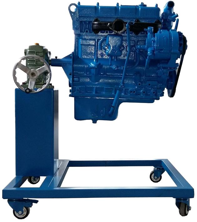 DYQC-97汽車發(fā)動機(jī)拆裝翻轉(zhuǎn)架(帶柴油發(fā)動機(jī))